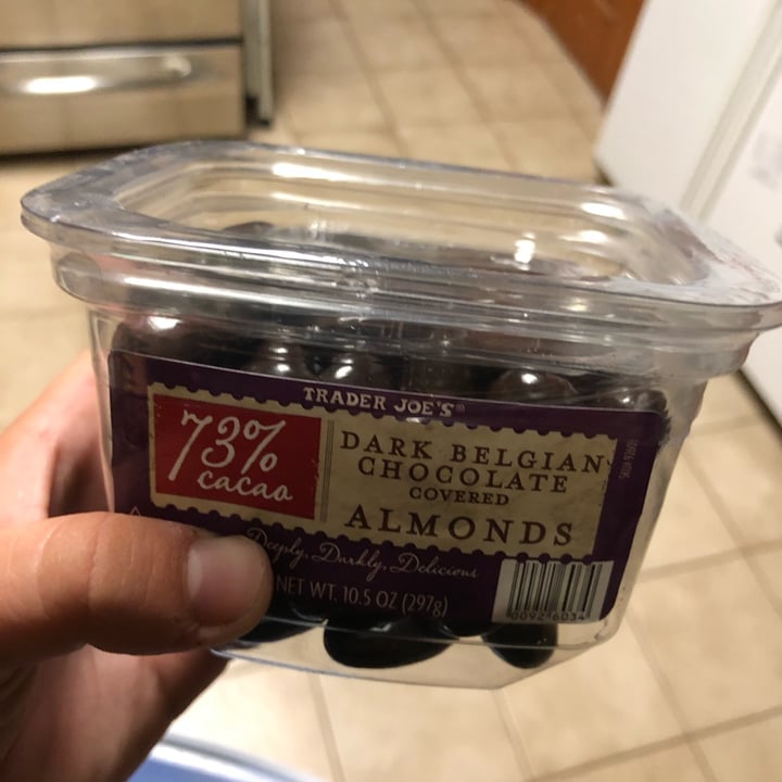 Trader Joe's Dark chocolate almonds Review abillion