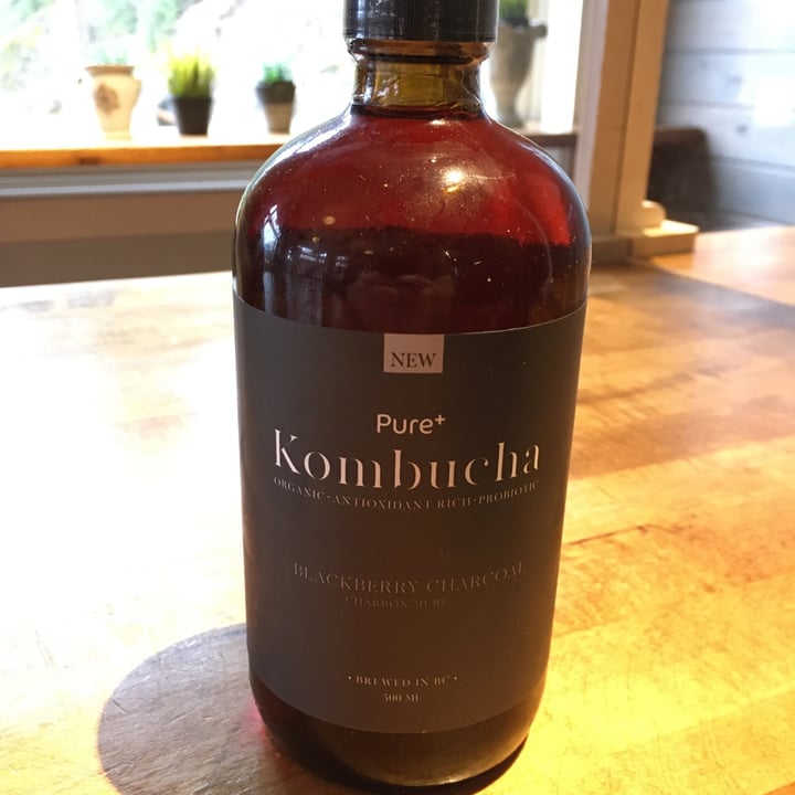 Pure+ Kombucha Blackberry Charcoal Review abillion