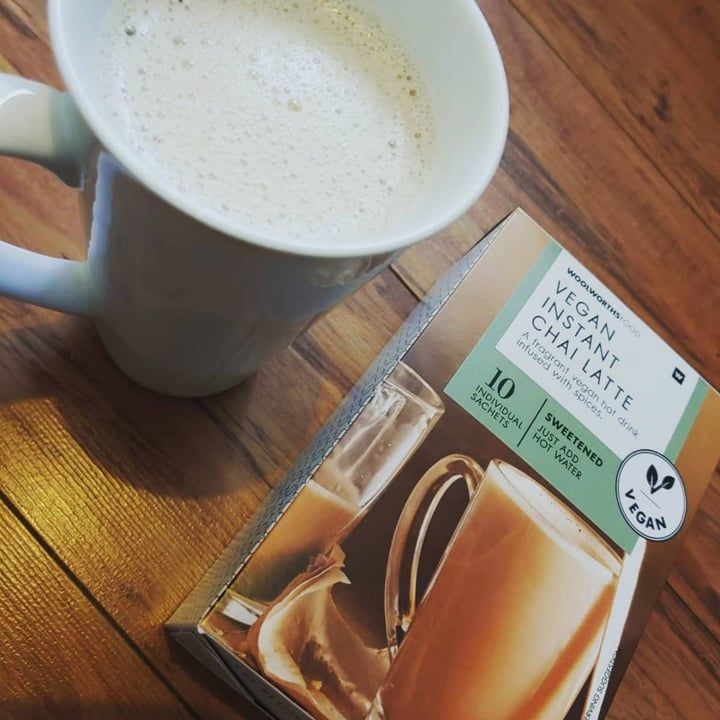 Woolworths Food Vegan Instant Chai Latte Review abillion