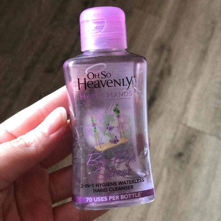 Oh So Heavenly Happy Hands ByeBye Stress 2in1 Hygiene Waterless Hand Cleanser Review abillion