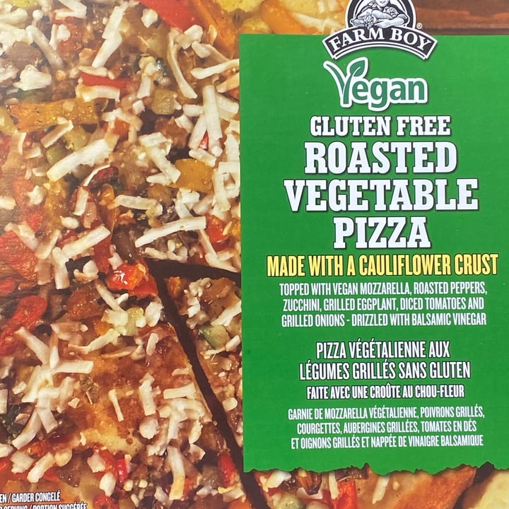Farm Boy Gluten Free Roasted Vegetable Pizza (cauliflower crust) Review