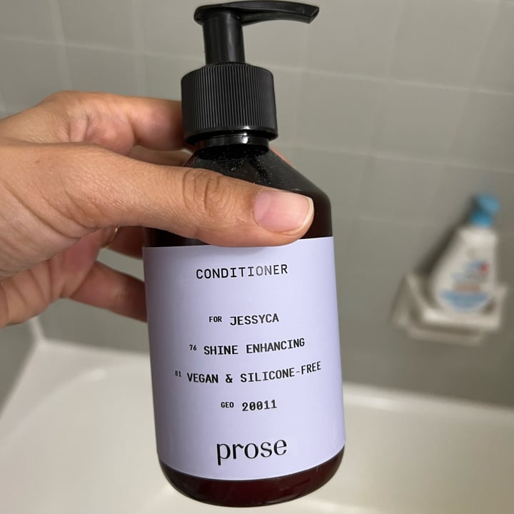 Prose Conditioner Shine Enhancing Review abillion