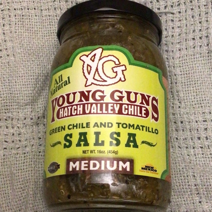 Young Guns Green Chile and Tomatillo Salsa Medium Review abillion