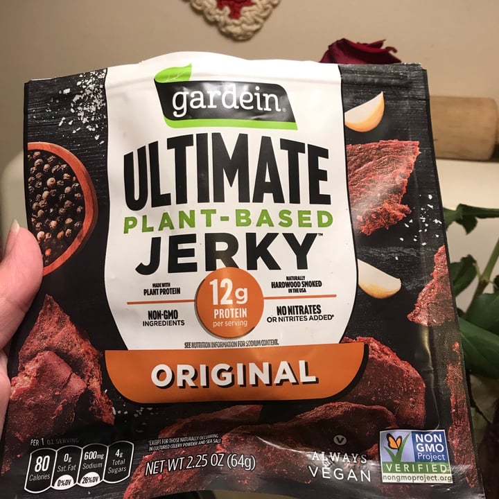 Gardein Ultimate Plant Based Jerky Original Review abillion