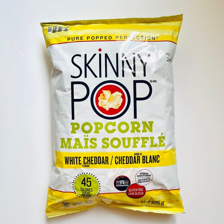 Skinny Pop Skinny Pop White Cheddar Popcorn Review abillion