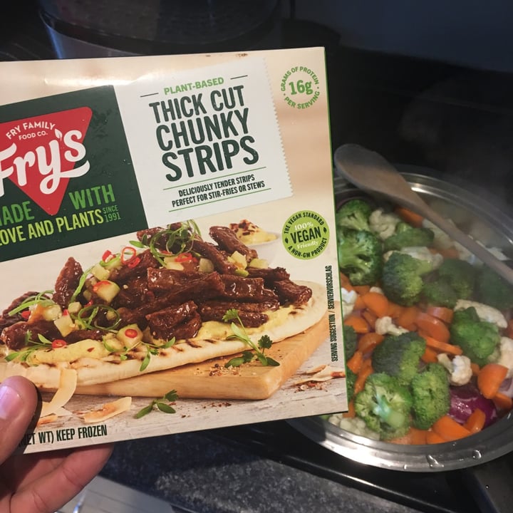 photo of Fry's Family Food Co Thick Cut Chunky Strips shared by @theconscioushustle on  02 Sep 2021 - review