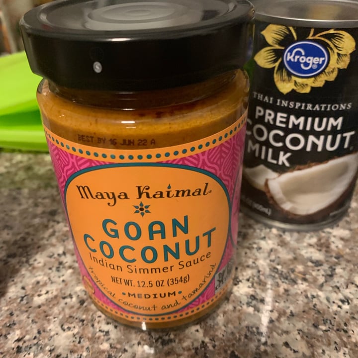 Maya Kaimal Goan Coconut Simmer Sauce Review abillion
