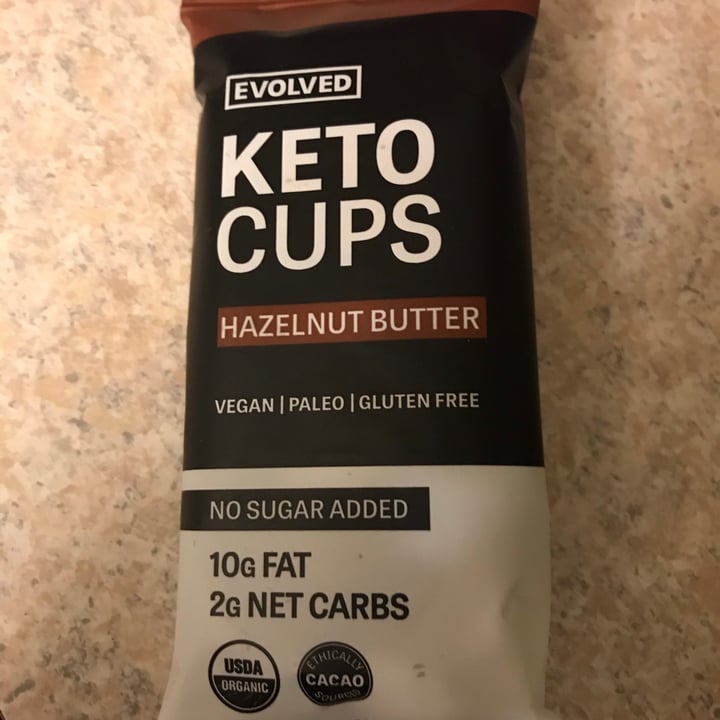 Evolved Keto cups hazelnut butter Review abillion