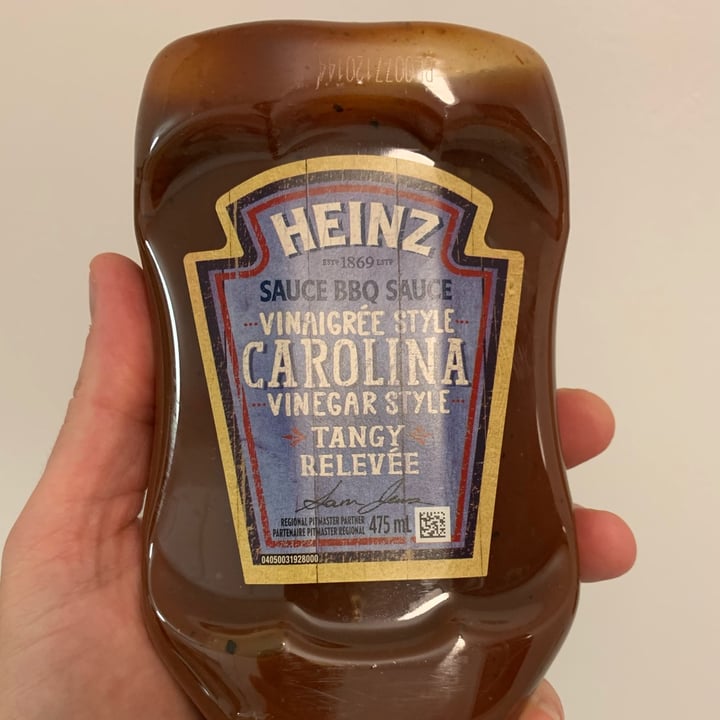 Heinz BBQ sauce Carolina Vinegar Style Reviews abillion