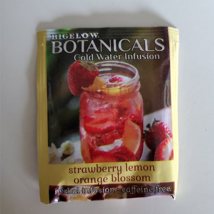 Bigelow Strawberry Lemon Orange Blossom Review abillion