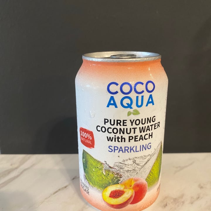 Coco Aqua Pure Young Coconut Water with Peach , Flavoured Review abillion