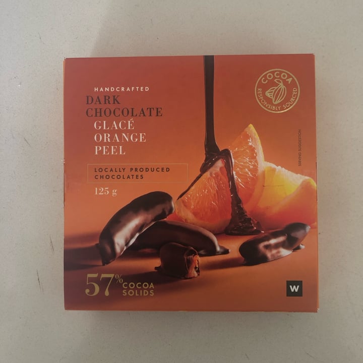 Woolworths Food Dark Chocolate Glacé Orange Peel Review abillion
