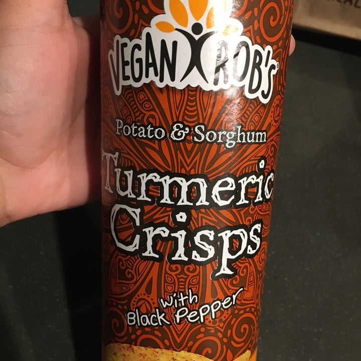 vegan rob's turmeric crisps