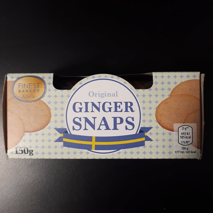 Finest Bakery Ginger Snaps Kekse Review abillion