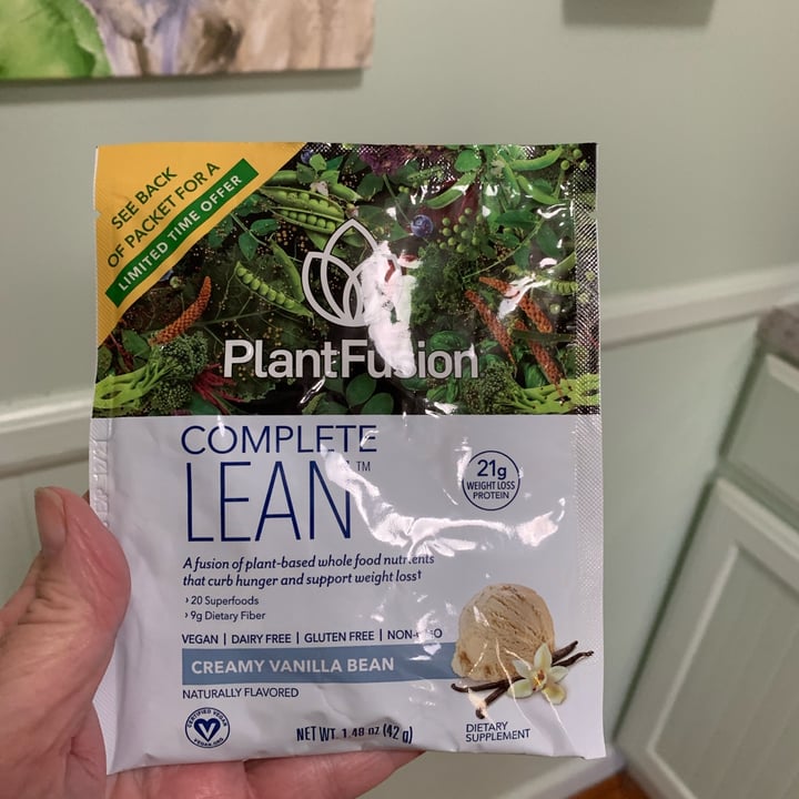 PlantFusion Complete Lean Creamy Vanilla Bean Review abillion