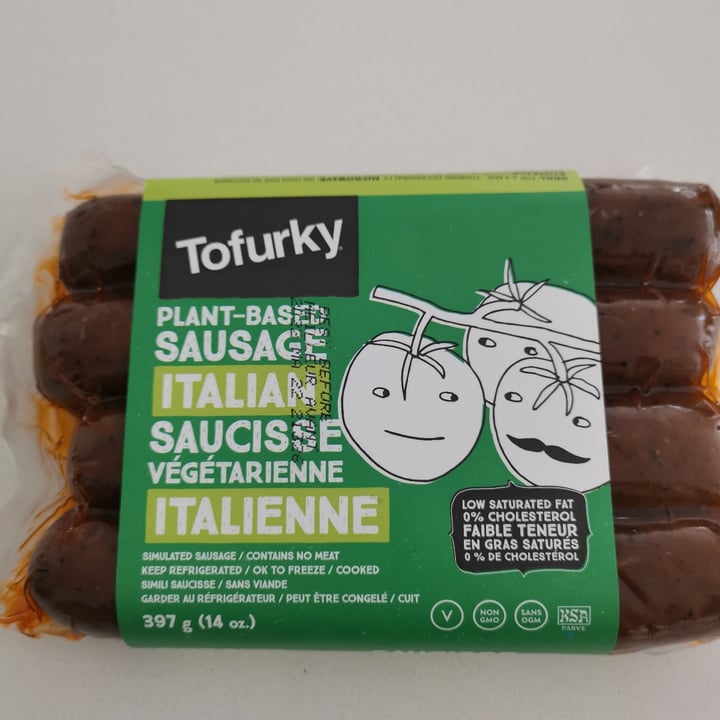 Tofurky Plantbased Sausages Italian Review abillion