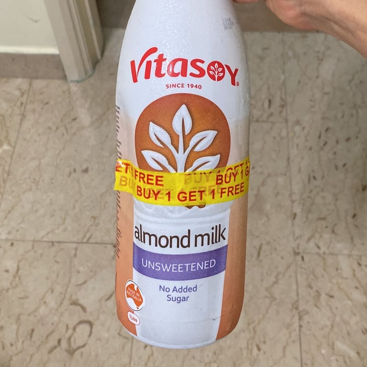 Vitasoy Almond Milk Unsweetened Review abillion