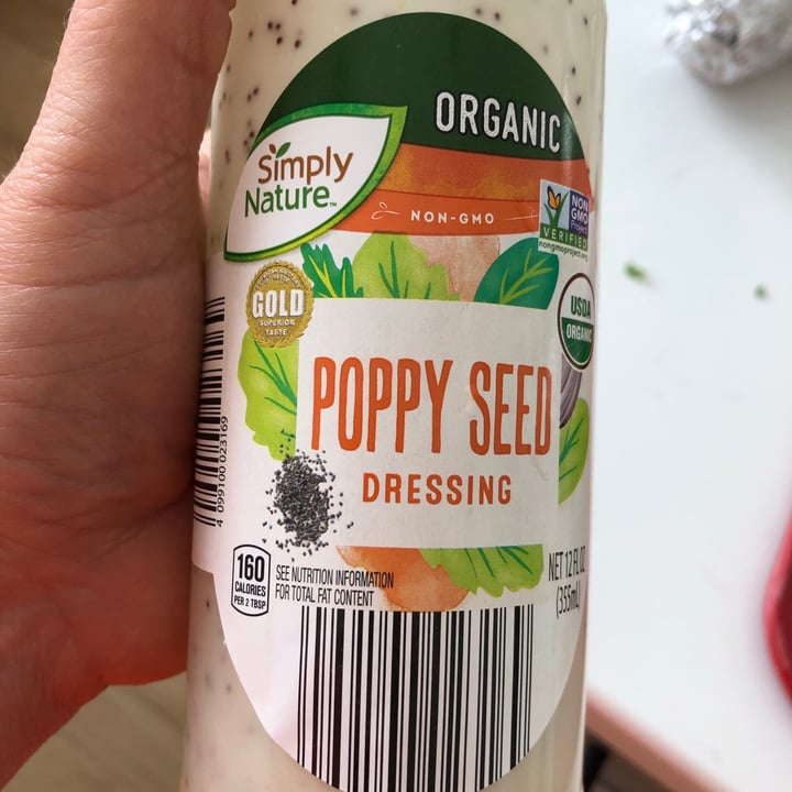 Simply Nature Organic poppy seed dressing Review abillion