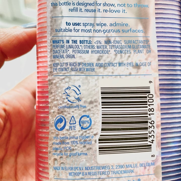 review photo of method Method Konvalina multi surface non toxic cleaner shared by @immira on 10 Sep 2021 - review