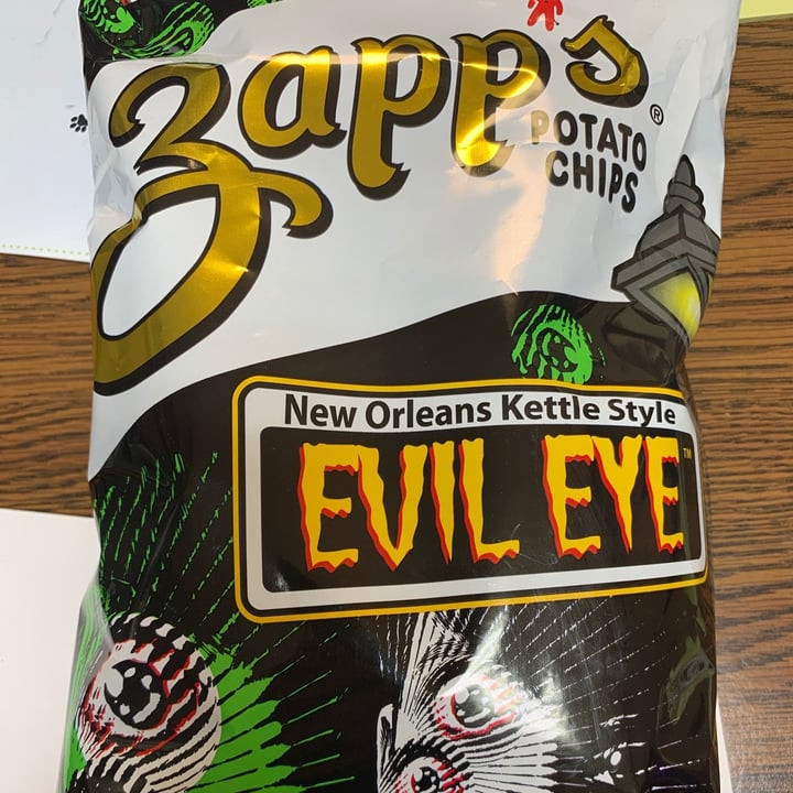 Zapp's Potato Chips Evil Eye New Orleans Kettle Style Chips Review