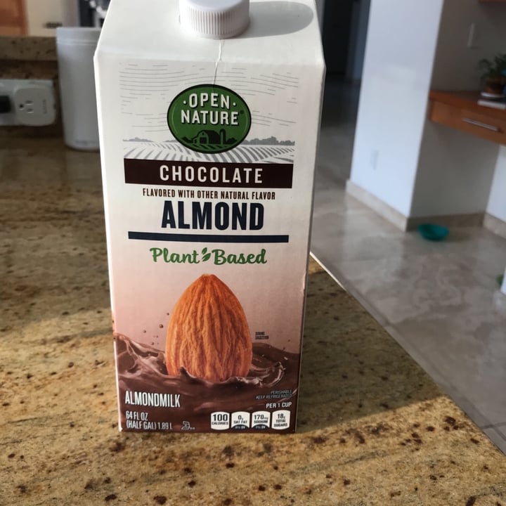 Open Nature Chocolate Almond Milk Review abillion