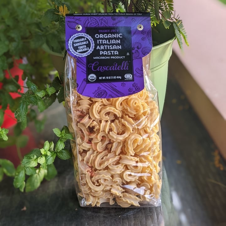 Trader Joe's Organic Italian Artisan Pasta Cascatelli Reviews abillion