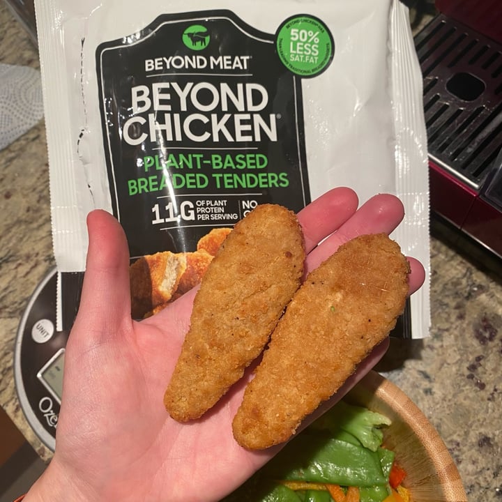 Beyond Meat Beyond Chicken Plant Based Breaded Tenders Review Abillion