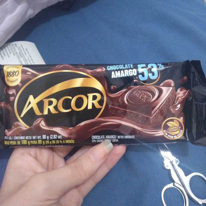 Arcor Chocolate amargo 53 Review abillion