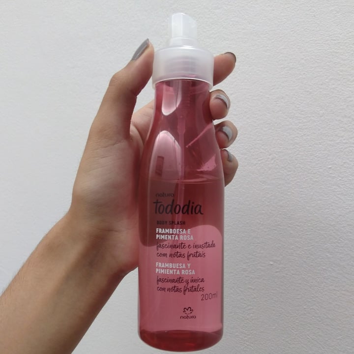 Natura Tododia Body Splash Frambuesa y Pimienta Rosa Review | abillion