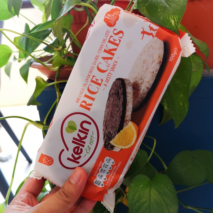 Kelkin Orange Flavoured Dark Chocolate Rice Cakes Reviews abillion