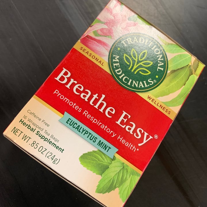 Traditional Medicinals Breathe Easy Eucalyptus Mint Review abillion