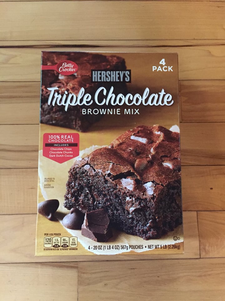 dansk Korridor Forskelsbehandling Betty Crocker Hershey's Triple Chocolate Brownie Mix Review | abillion