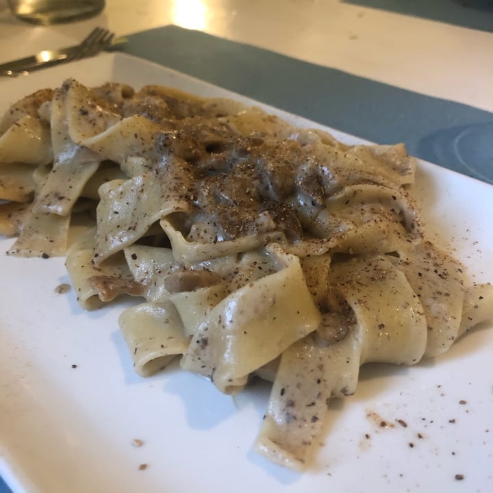 Ristorante La Casina di Alice Livorno, Italy Pappardelle ai porcini con