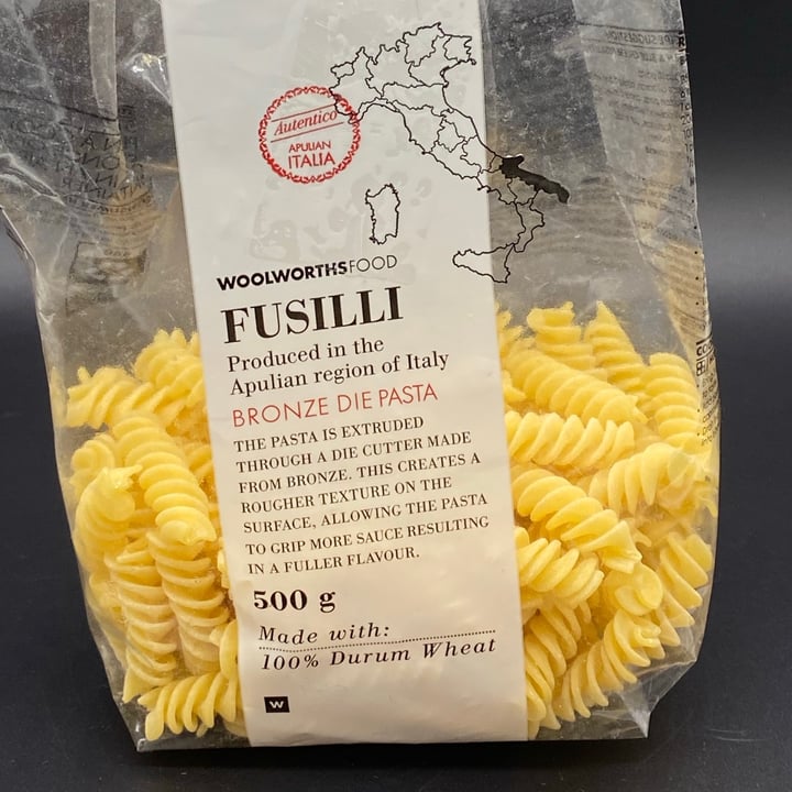Woolworths Fusilli Bronze die Pasta Reviews abillion
