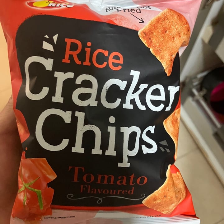 Sunrice Rice cracker chips ( Tomato ) Review abillion