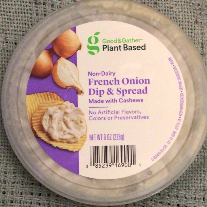 Good & Gather Nondairy French onion dip Review abillion