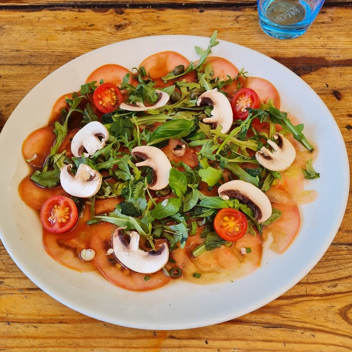 Blu Saffron Restaurant Vegan Carpaccio Reviews abillion