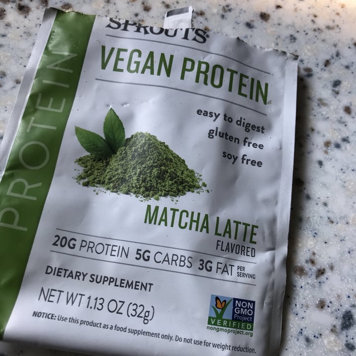 Sprouts Farmers Market Vegan Protein Powder Matcha Latte Review sprouts-farmers-market-vegan-protein-powder-matcha-latte-review