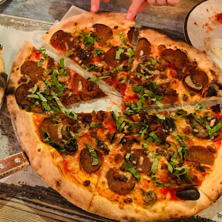 Da vinci pizza and pasta Bloomington, United States Vegan Pizza Review