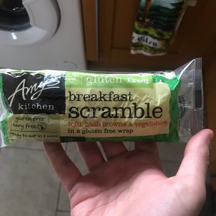Amy’s Tofu Scramble Breakfast Wrap Review abillion