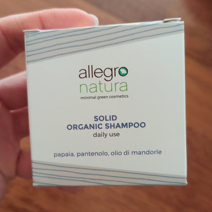 Allegro Natura Shampoo solido organico Review abillion