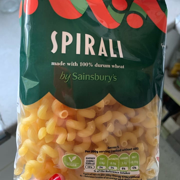 Sainsbury's Spirali Pasta Review abillion