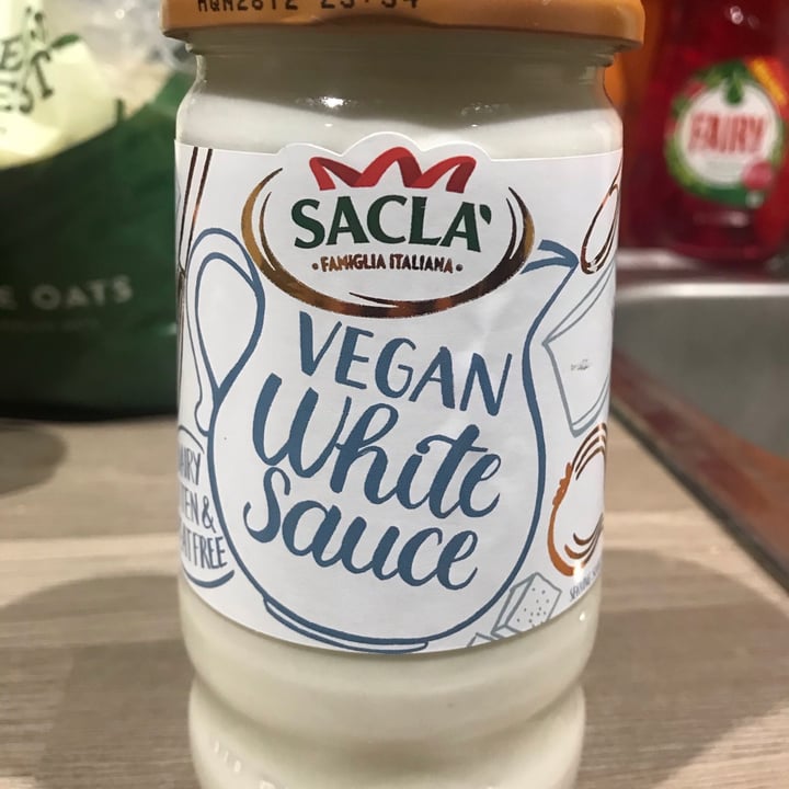Sacla' Vegan White Sauce Review abillion