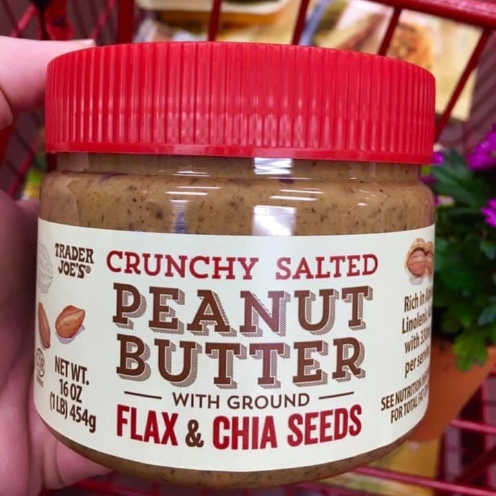 Trader Joe's Peanut Butter w/Flax & Chia Seeds Reviews abillion