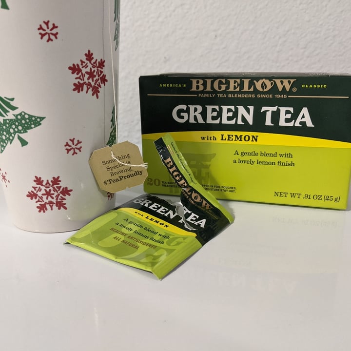 Bigelow Green Tea Lemon Review abillion