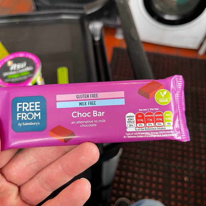Sainsbury’s Free From Choc bar Review abillion