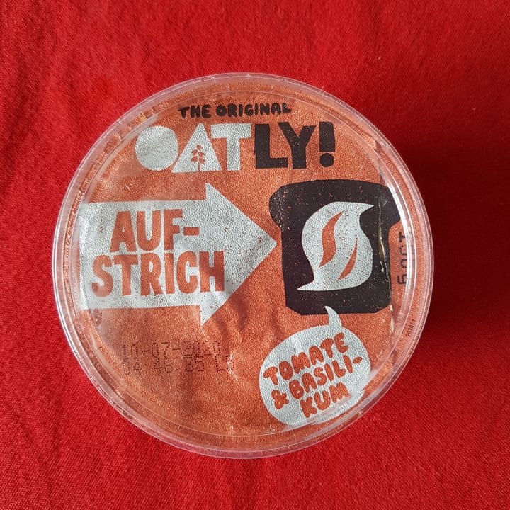 Oatly Aufstrich Tomate &amp; Basilikum (Tomato &amp; Basil Spread) Review ...