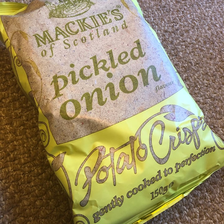 Mackie's of Scotland Pickled Onion crisps Review abillion
