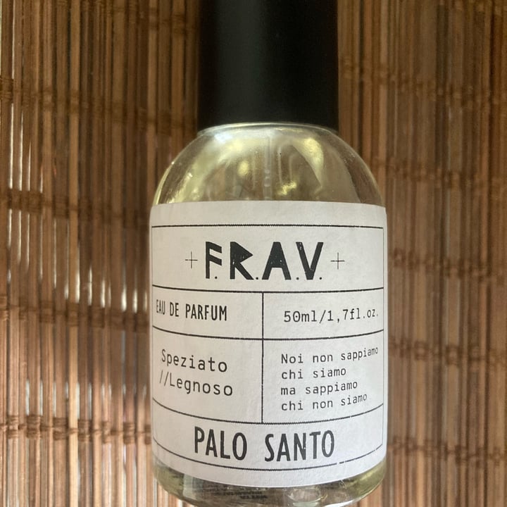 Frav Palo Santo eau de parfum Review abillion