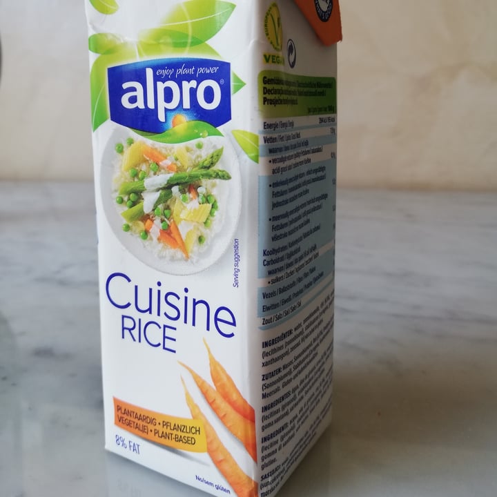 Alpro Cooking Rice Review | abillion